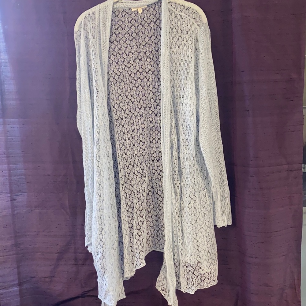 Eileen Fisher Sheer Open Weave Sweater